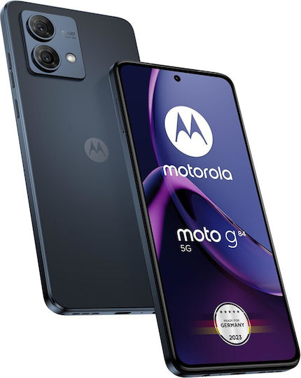 Motorola Moto G84 5G Dual SIM (8/256GB) Albastru Midnight