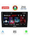Lenovo Auto-Audiosystem für Alfa Romeo Mito 2008-2018 (Bluetooth/USB/AUX/WiFi/GPS/Apple-Carplay/Android-Auto) mit Touchscreen 9"