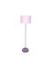 Oxygen Pink Stars Φωτιστικό Δαπέδου Υ165εκ. με Ντουί για Λαμπτήρα E27 Ροζ