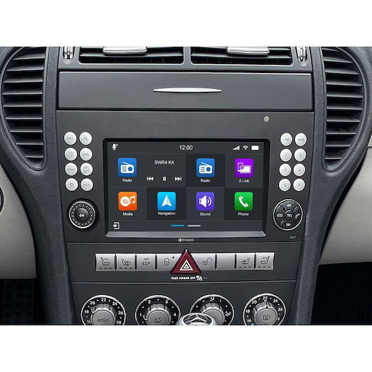Dynavin Ηχοσύστημα Αυτοκινήτου για Mercedes-Benz SLK 2004-2010 (Bluetooth/USB/WiFi/GPS/Apple-Carplay/Android-Auto) με Οθόνη Αφής 7"