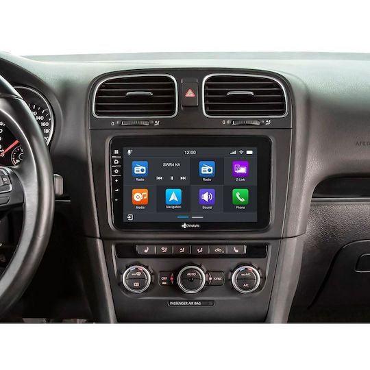 Dynavin Ηχοσύστημα Αυτοκινήτου VW | Skoda | Seat (Bluetooth/USB/WiFi/GPS/Apple-Carplay/Android-Auto) με Οθόνη Αφής 8"