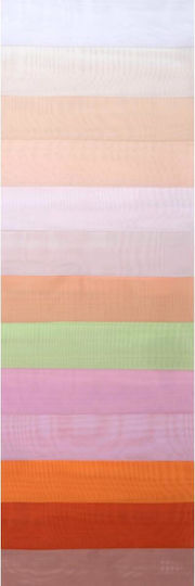 Viopros Κουρτίνα με Τρέσα Κόκκινη 270x280εκ.