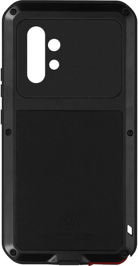 Калъф Galaxy A52 A52s Удароустойчив 3м Интегрален Мощен Love Mei Черен