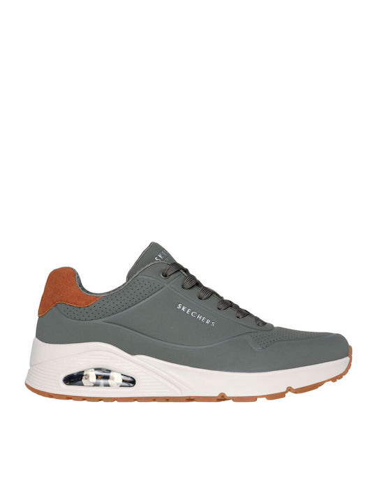 Uno Ανδρικά Sneakers Λαδί