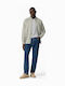 Men's Jeans Pants with Relaxed Fit Dark Blue