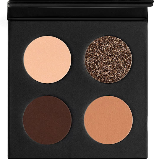 Erre Due Beauty Dots Eye Shadow Palette Matte in Solid Form 255 Earthy Elegance 6gr
