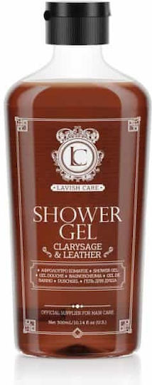 Lavish Care Barber Shower Gel Clarysage & Leather 300ml