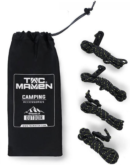 Tac Maven By Pentagon Cord Lanyard Set 4pc Κορδόνια Τεντωτήρα Σετ 4τμχ