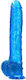 Dildo Golia Transparent Blue