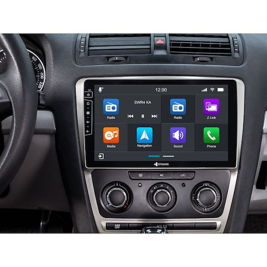 Dynavin Auto-Audiosystem für Skoda Octavia 2005-2013 (Bluetooth/USB/WiFi/GPS/Apple-Carplay/Android-Auto) mit Touchscreen 10.1"