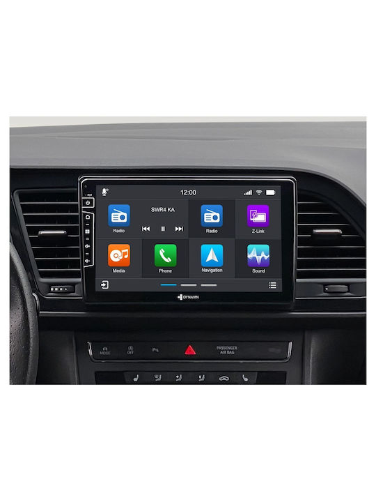 Dynavin Ηχοσύστημα Αυτοκινήτου για Seat Leon 2012-2019 (Bluetooth/USB/WiFi/GPS/Apple-Carplay/Android-Auto) με Οθόνη Αφής 9"