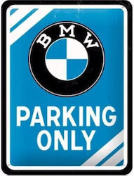 BMW Logo Schild Nur Parken