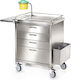 DM Construction Τροχήλατο Τραπεζάκι Nursing W70xD50xH85cm D-23-1