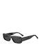 Dsquared2 Icon Unisex Sunglasses with Black Plastic Frame and Black Lens Icon 0020/S KB7/IR