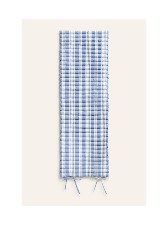 Calma House Gartenstuhlkissen Paletten Blau 60x175cm