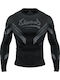 8 Weapons Long Sleeve Shirt 8300009-1-BKBK for Jiu-Jitsu Black