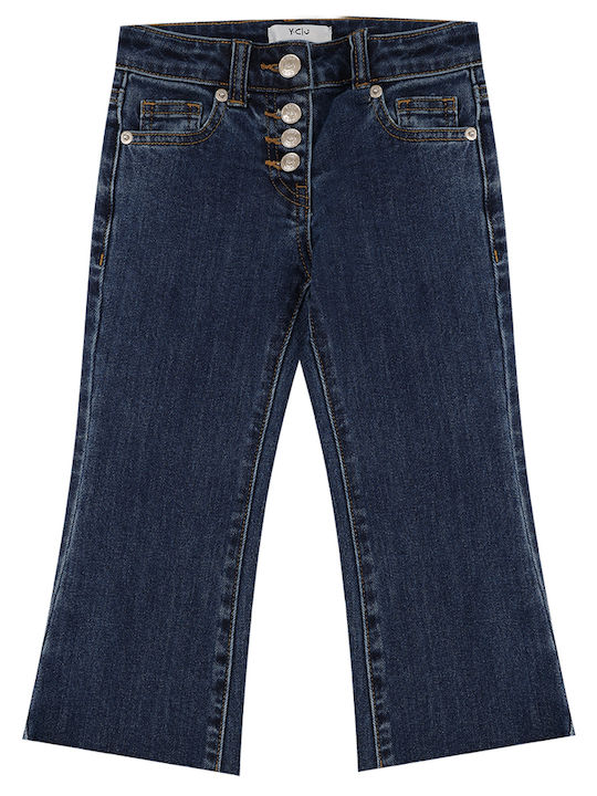 Y Clu Pantalon Blugi Pentru Copii Albastru