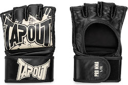 Tapout MMA Ръкавици Кожени Черен