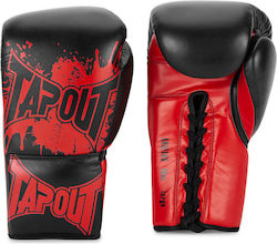 Tapout Mănuși de Box din Piele pentru Competiție Negre