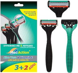 Medaction Body Razor 5 Pieces Medaction Body Razor 5 Pieces