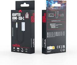 Maxlife USB-C Männlich zu HDMI Weiblich