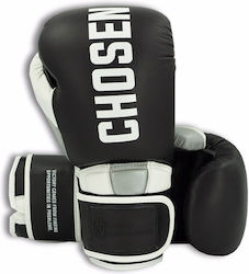 Chosen Boxing Gloves Leather for Competition Black