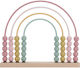 Little Dutch Άβακας από Ξύλο Ουράνιο Τόξο Ροζ