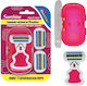 Medaction Sunshine Body Razor with Replacement Head 6 Blades