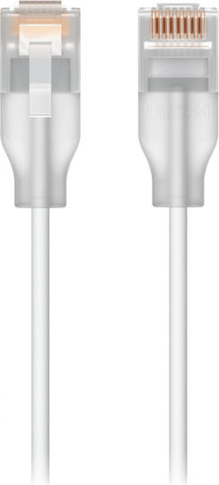 Ubiquiti U/UTP Cat.6 (Gigabit) Καλώδιο Δικτύου Ethernet 3m Λευκό