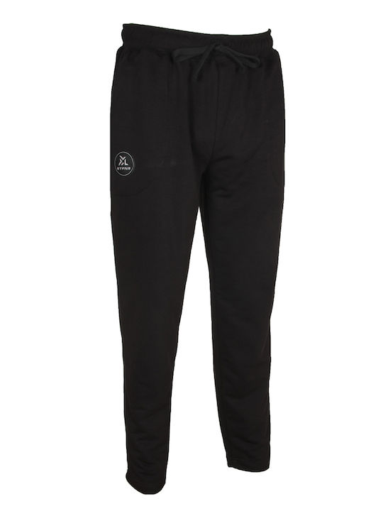 Stefansxxl Pantaloni de trening Negru