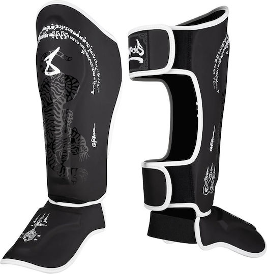8 Weapons Shin Guards Adults Black
