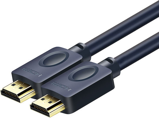 Cabletime HDMI 2.0 Premium High Speed 4K 60Hz HDR Kabel HDMI-Stecker - HDMI-Stecker 2m Blauer