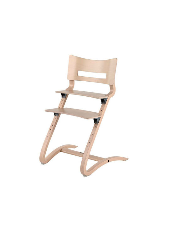 Leander Scaun Înalt De Masă Bebe Classic Whitewash