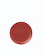 Rak Porcelain Neofusion Plate Desert made of Porcelain Red with Diameter 21cm