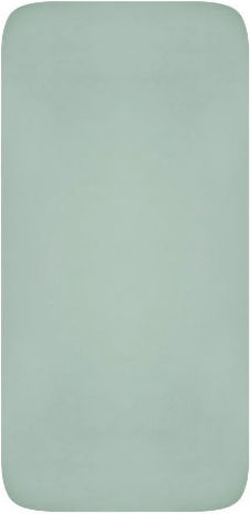 Baby Oliver Детски Чаршаф За Количка Памучен с Ластик Мента 70x140см