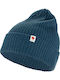 Rib Beanie Unisex Beanie mit Rippstrick in Lila Farbe