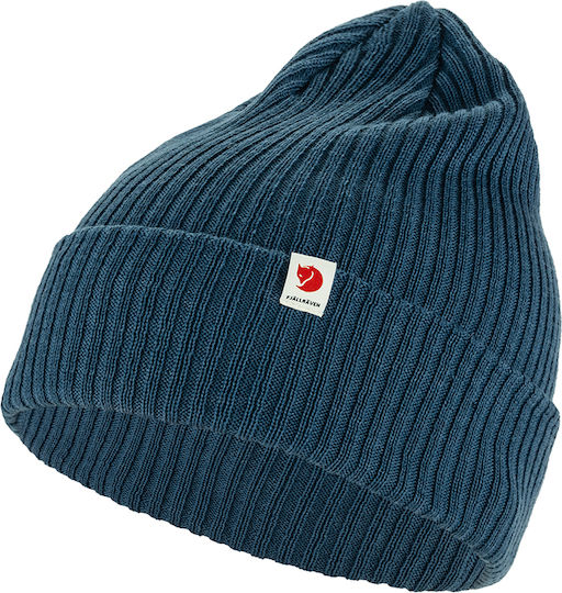 Rib Beanie Unisex Beanie mit Rippstrick in Lila Farbe
