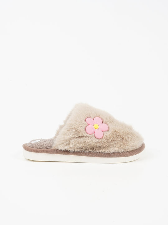 Piazza Shoes Παντόφλες Καφέ
