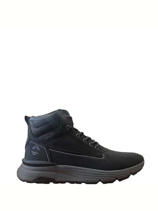 Nautica Black Men's Boots Anatomical