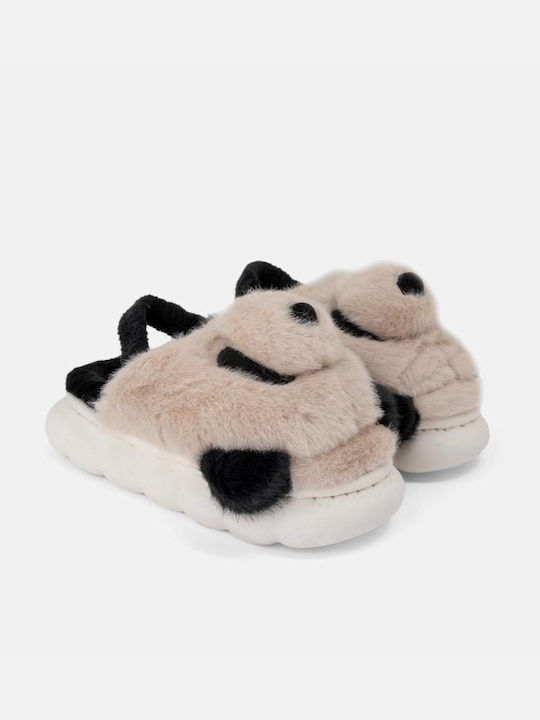 Fengi Kids Slippers Beige