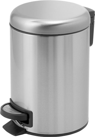 Gedy Potty Metalic Perie de toaletă 5lt Argintiu