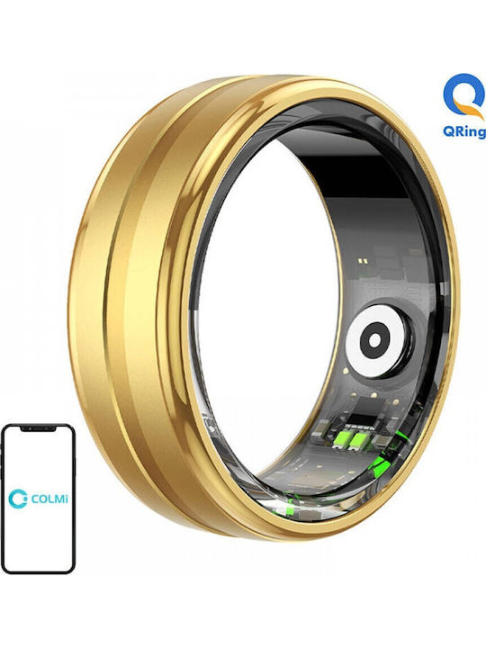 Colmi R06 Smart Ring 19.8mm mit Pulsmesser Gold