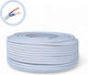 Cablu electric alb premium 2x1.5 Myym Cca H05vv-f tensiune 300/500v Cobi Smart