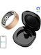 Colmi R03 Smart Ring 20.3mm Αδιάβροχο με Παλμογράφο Χρυσό