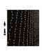 100 Lights LED 3m. x 80cm Warm White type Curtain 1pcs