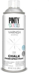 Pinty Plus Βερνίκι για Χρώμα Κιμωλίας Λευκό 400ml GOUDAK-PPV-90.821