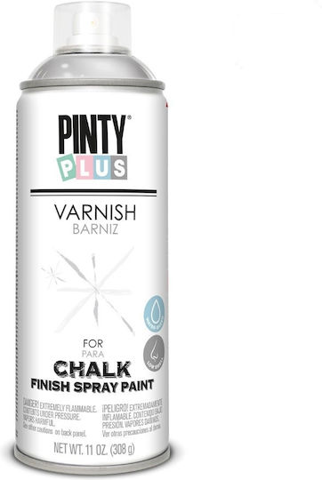 Pinty Plus Βερνίκι για Χρώμα Κιμωλίας Λευκό 400ml GOUDAK-PPV-90.821