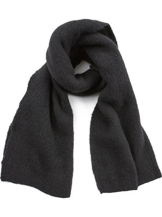 Verde Women's Wool Scarf Black