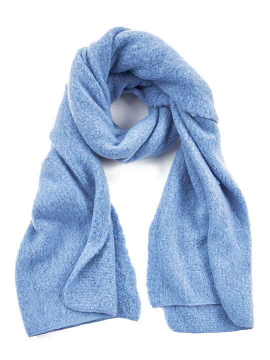 Verde Women's Wool Scarf Blue