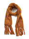 Verde Women's Wool Scarf Brown